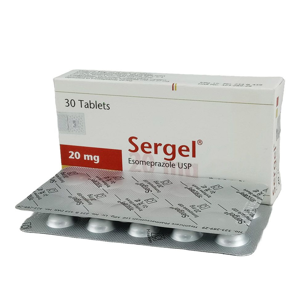 Sergel 20mg Tab